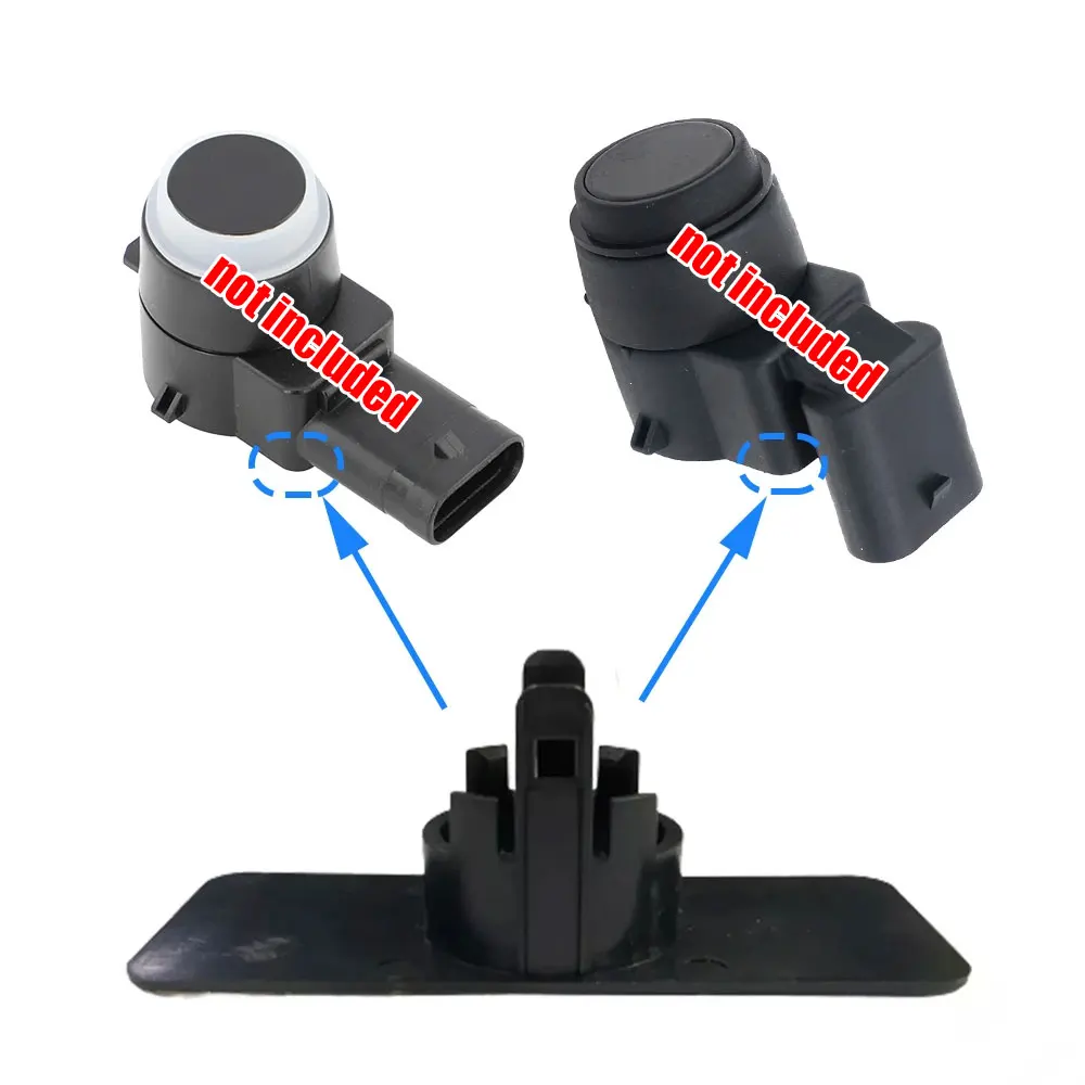 1pc Car Reverse Radar Bracket Cap Parking Sensor Cover Reverse Aid Probe Mounting Holder for Mercedes Benz Peugeot GM A22154204