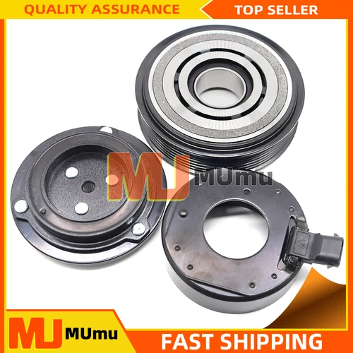 Imagen 2 del producto Embrague de compresor de aire acondicionado, accesorio para Ssangyong Actyon Korando Rexton G4 6721305111 Diesel, 2,0