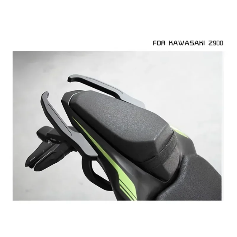 For Kawasaki Z900 Rear Armrest Parking Mobile Armrest Aluminum Alloy Tail Modified Short Tail Plate Frame Motorcycle Accessories