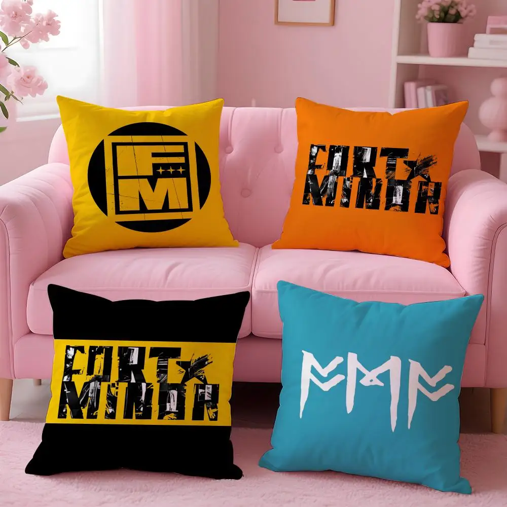 rap Fort Minor Cushion Cover Cushion Cover Set 4Pcs 50x50 45x45 40x40 Pillowcase Decorative Sofa Home Decor