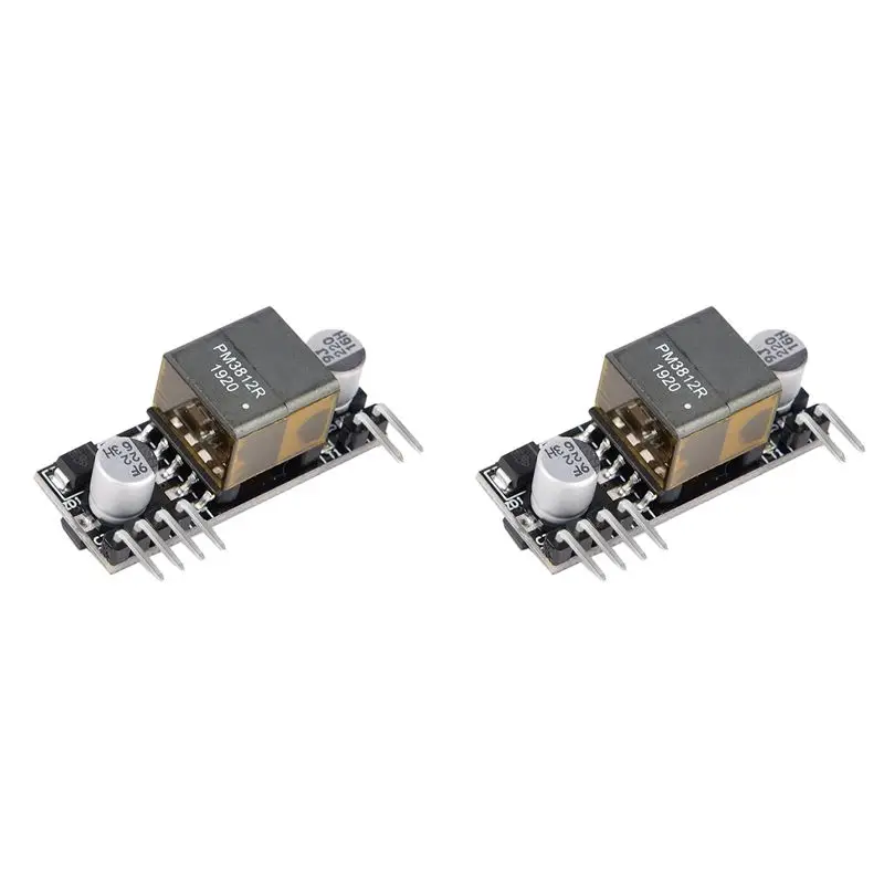 

2X DP1435 12V Poe-модуль с твердотельными конденсаторами, встроенный, штыревой тип, стандартный 48V, малый размер, поддержка 100M Gigabit