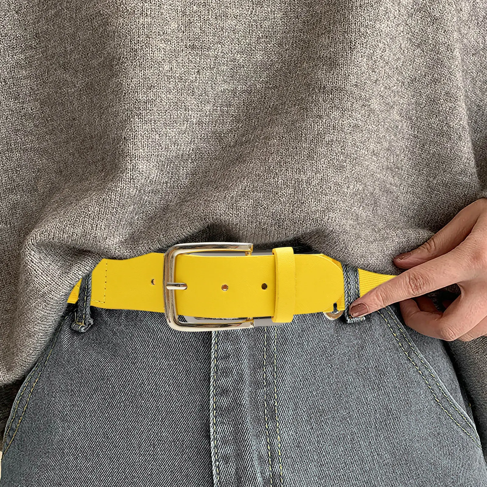 Stretch Baseball Belt Adjustable Waistband for Baseball Softball Pants Imitation Lightweight Rustproof Sports Belt