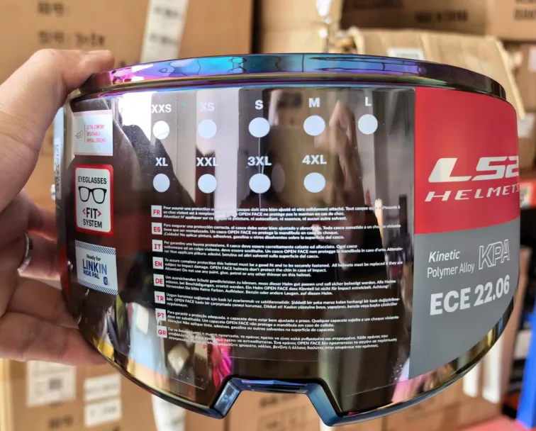 ff906に対応するls2ヘルメット用バイザー