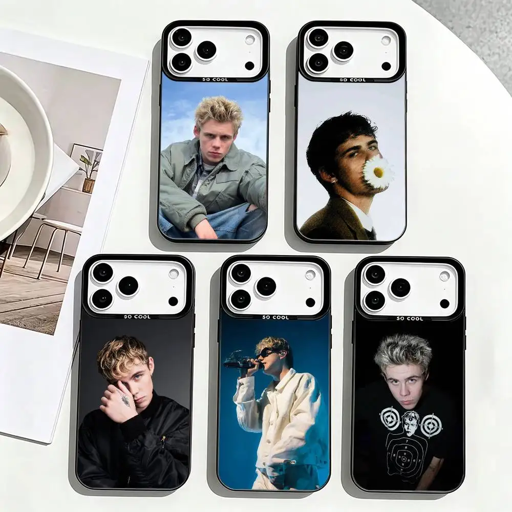 

The Kid Laroi Without You Phone Case For iPhone 17,16,15,14,13,12,11 Plus,Pro Max,XS,Colored Silver Plated Inside Cover