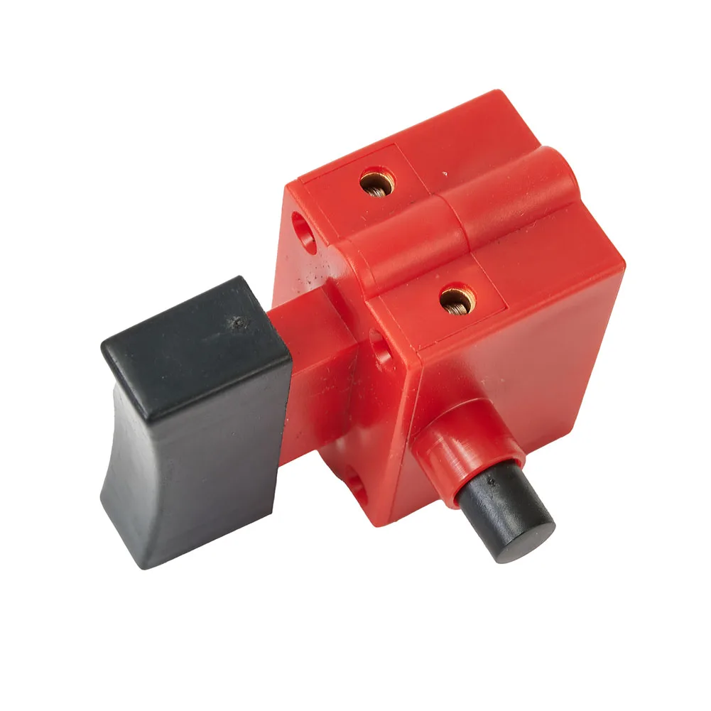 Duarable Practical Switch 1pcs 1× 250V 5E4 ABS Nylon Cutter Cutting Machine FA2-10/2B Large Lock On NO Contact