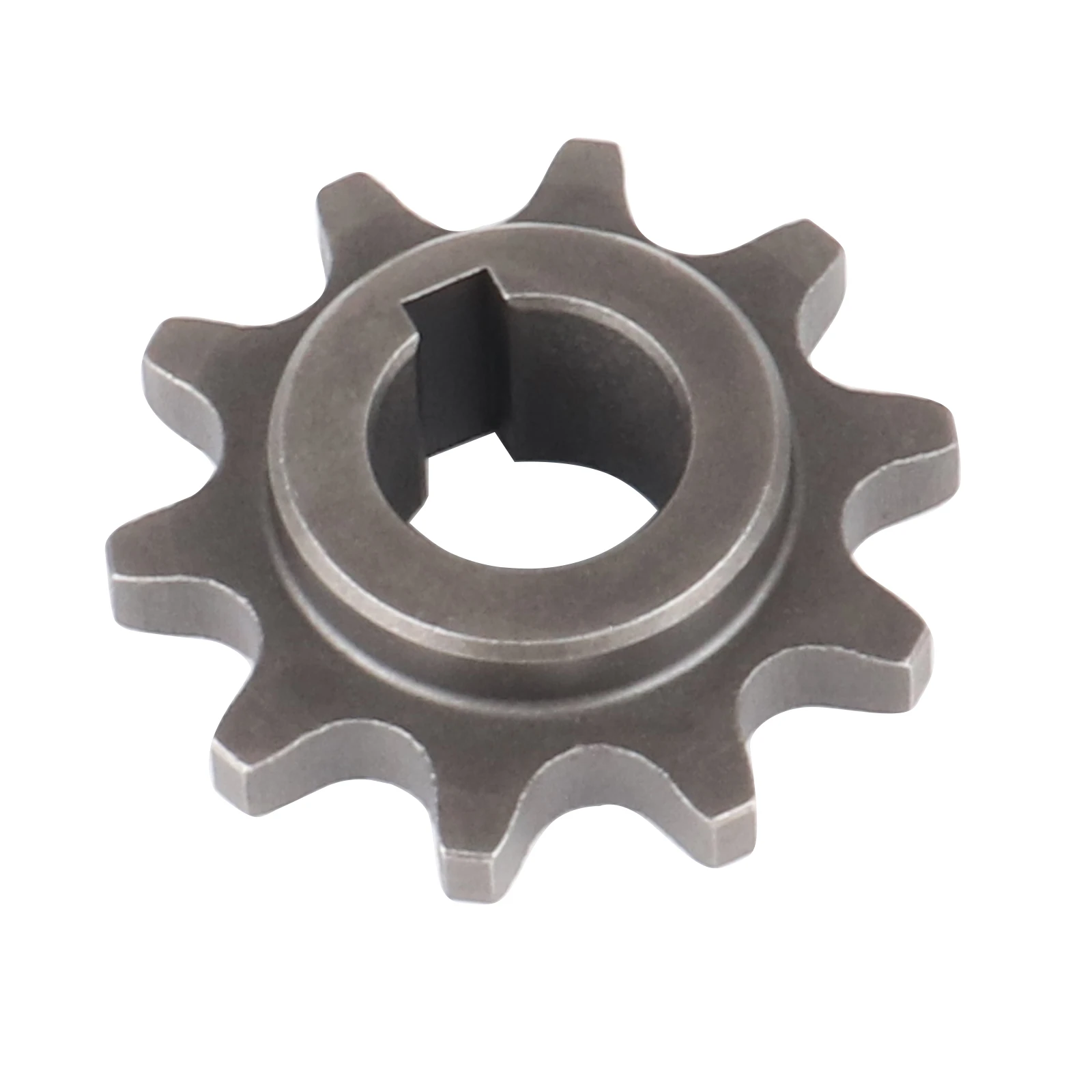 10 Teeth 420 16mm/17mm Chain Front Engine Sprocket with Cotter Open Pin for Coleman CT200 Trail 200 Mini Bike KT196 Go Kart