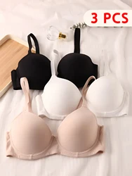 3-piece Seamless Push-up Bra set - super comfortable and moisture wicking daily stylish and comfortable lingerie for women