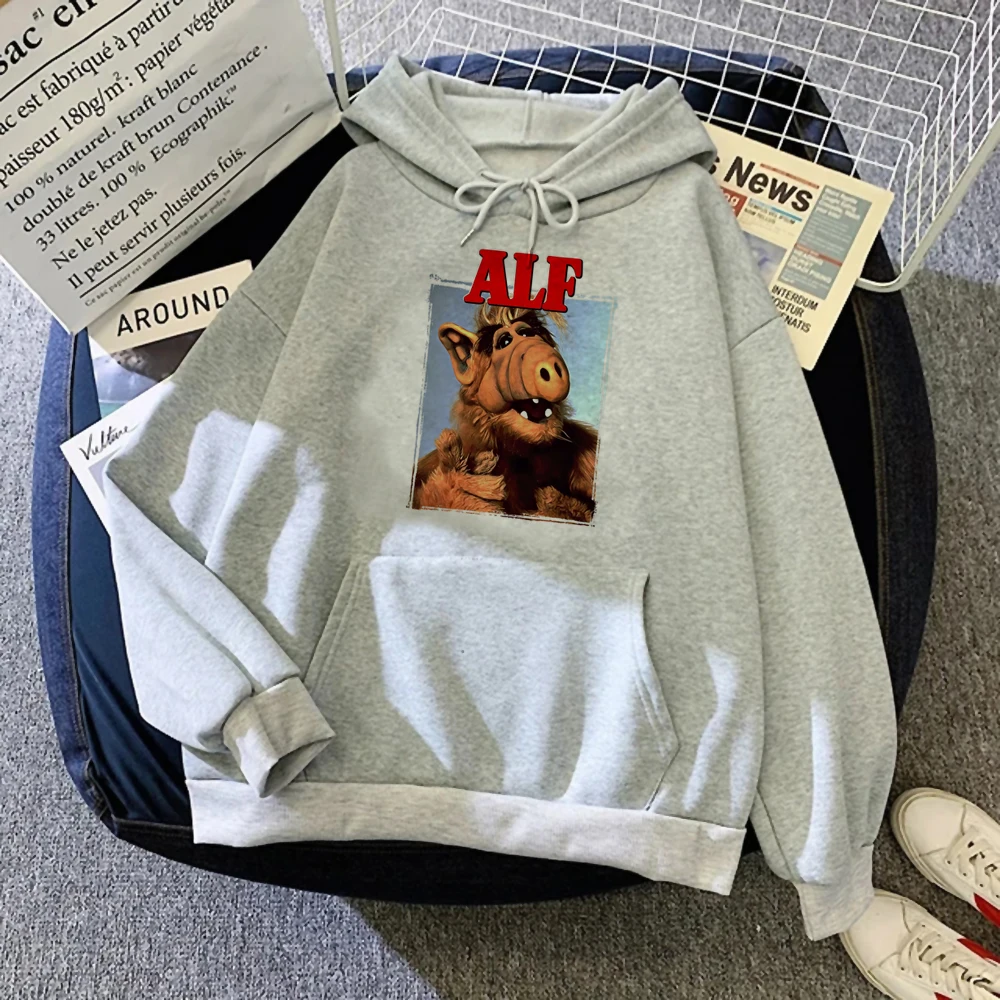 Alf hoodies women y2k aesthetic 90s clothes Pullover female gothic sweatshirts