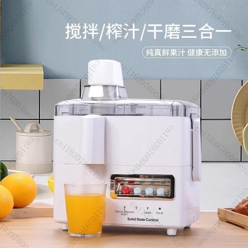 خلاط عصارة ثلاثة في واحد لخلط اللحوم المطحونة والطحن والعصير متعدد الوظائف