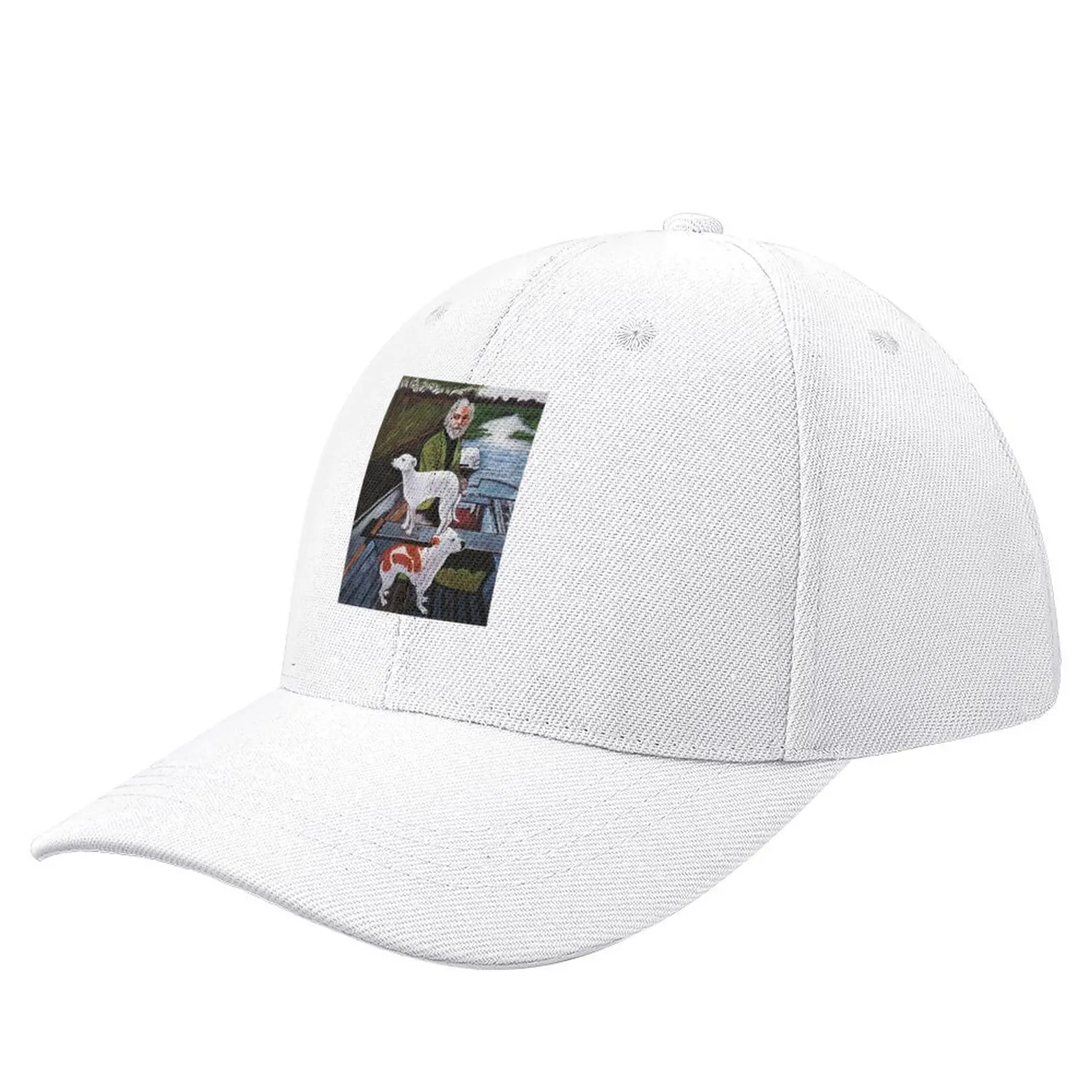 Goodfellas Old Man and Dogs Baseball Cap Thermal Visor Horse Hat Golf Sun Hats For Women Men's