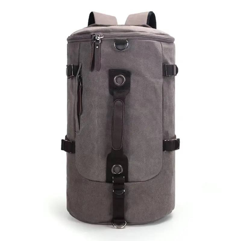 Korean Style Men\'s Canvas Backpack Fashion Outdoor Travel Backpack Youth Bag Computer Backpack Sholder Bag For men