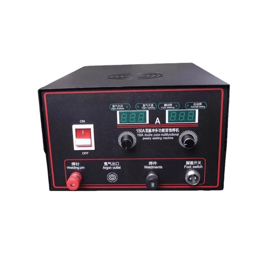 Multifunctional 150A Hand-held Electric Welding Machine for Bracelet Necklace Gold and Silver Jewelry Butt Welders