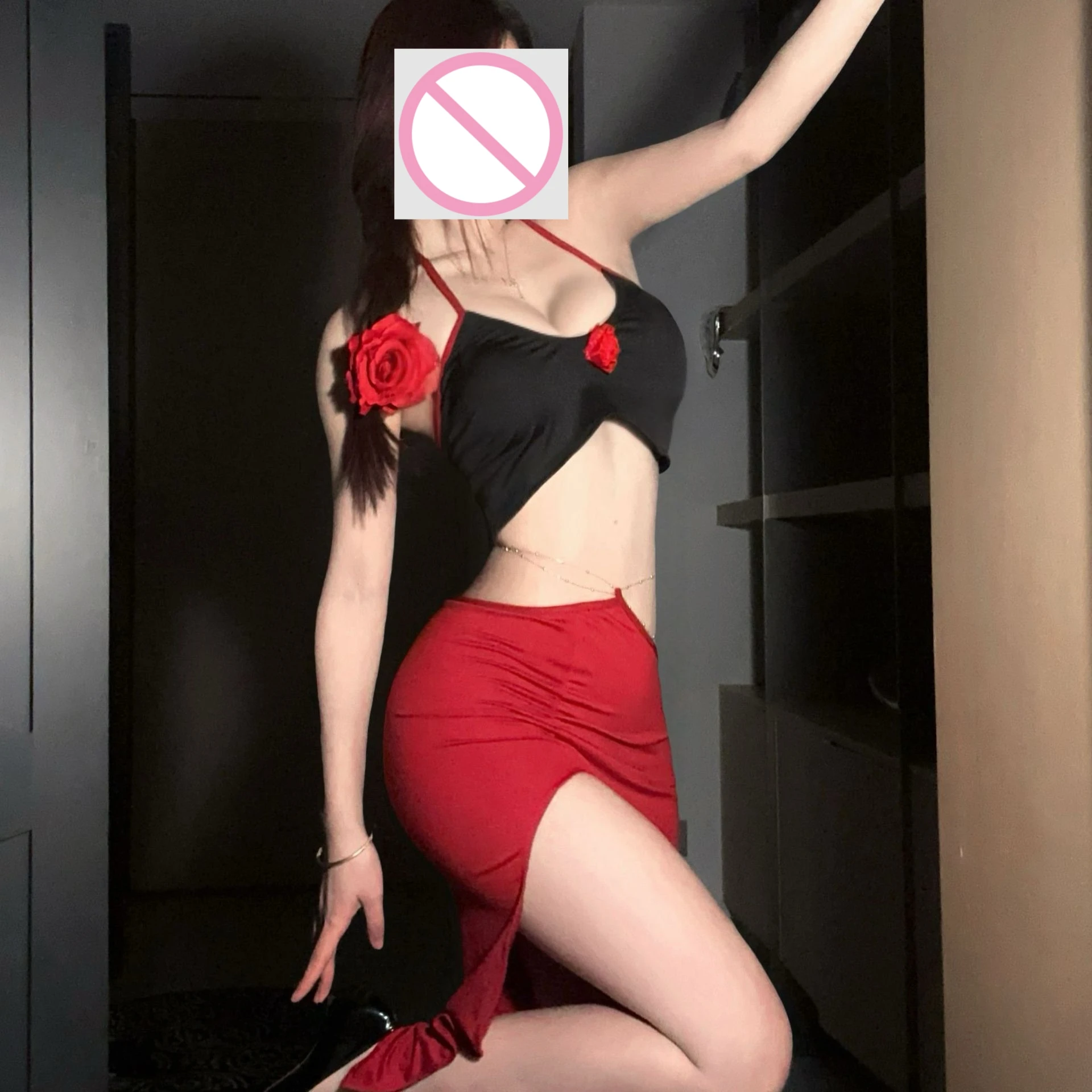 

Lingerie, sexy, passionate, rose, bride, wedding dress, pure lust, female pajamas, secretary, high slit, cheongsam, uniform L714