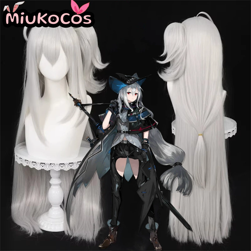 

IN STOCK Skadi Cosplay Wig MiukoCosplay Game Arknights Cosplay