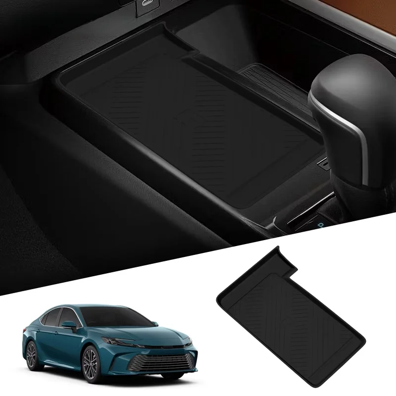 for Toyota Camry XV80 2025 Wireless Charging Pad Interior Accessories Non-slip Pad Car Phone Charger Mat Protective Mat