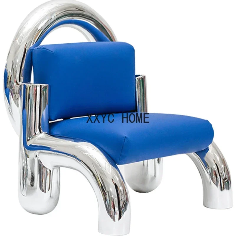 

Sculpture Model Room Backrest Leisure Chair Hotel Tea Room Designer Model Negotiation Seat