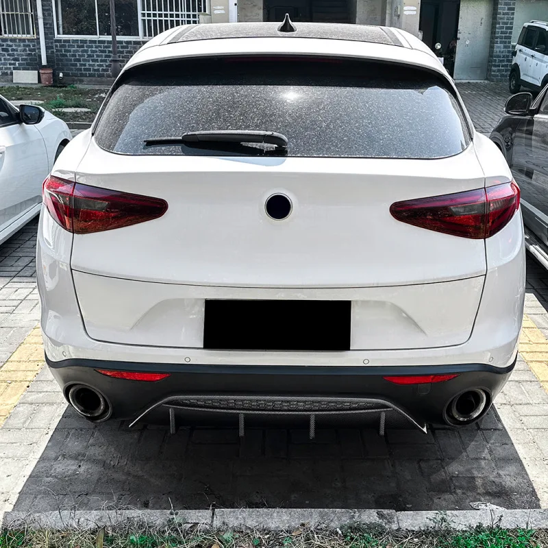 

Suitable For Α Coefficient Romeo Stelvio 2017 + Rear Lip Tail Lip Spoiler Exterior Modification