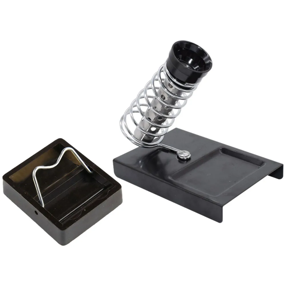 2pcs Electric Soldering Iron Handle Frame Head Tip Bracket Tool Welding Station Oboe All Metal Soldering Iron Stand Soldering