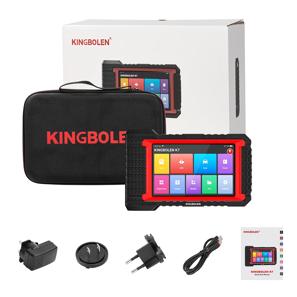 KINGBOLEN K7 Auto-Diagnosegerät CANFD FCA Auto OBD2 Scanner Alle Systeme ECU-Kodierung Zwei-Wege-Scan 28 Reset-Funktionen Kostenlose Aktualisierung – Detail 11