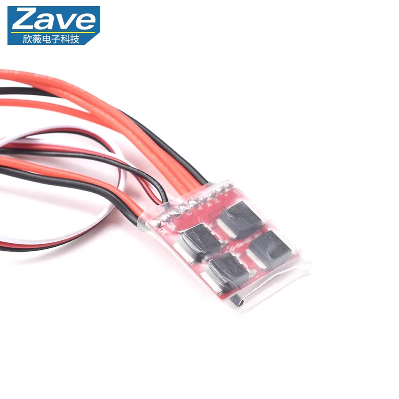 30A Mini Brushed ESC - Special for Micro Car DIY, Bidirectional with Brake / Brake-Less Options - For Rock Crawlers