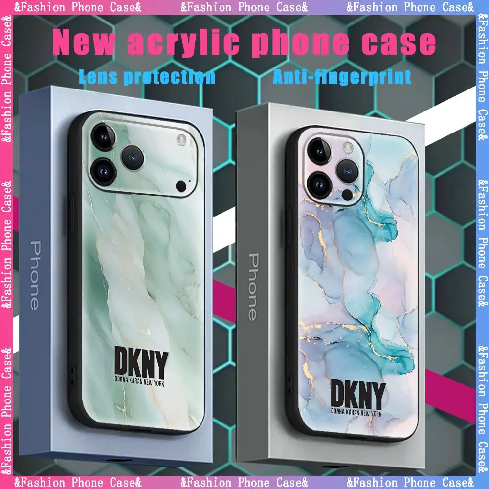 Женский чехол для телефона L-Luxury-DKNYes AG, акрил, мягкий уход для iPhone 17, air 16, e 15, 14, 13, 12, 11 Plus Mini Pro Max Женский чехол для телефона L-Luxury-DKNYes AG, акрил, мягкий уход для iPhone 17, air 16, e 15, 14, 13, 12, 11 Plus Mini Pro Max
