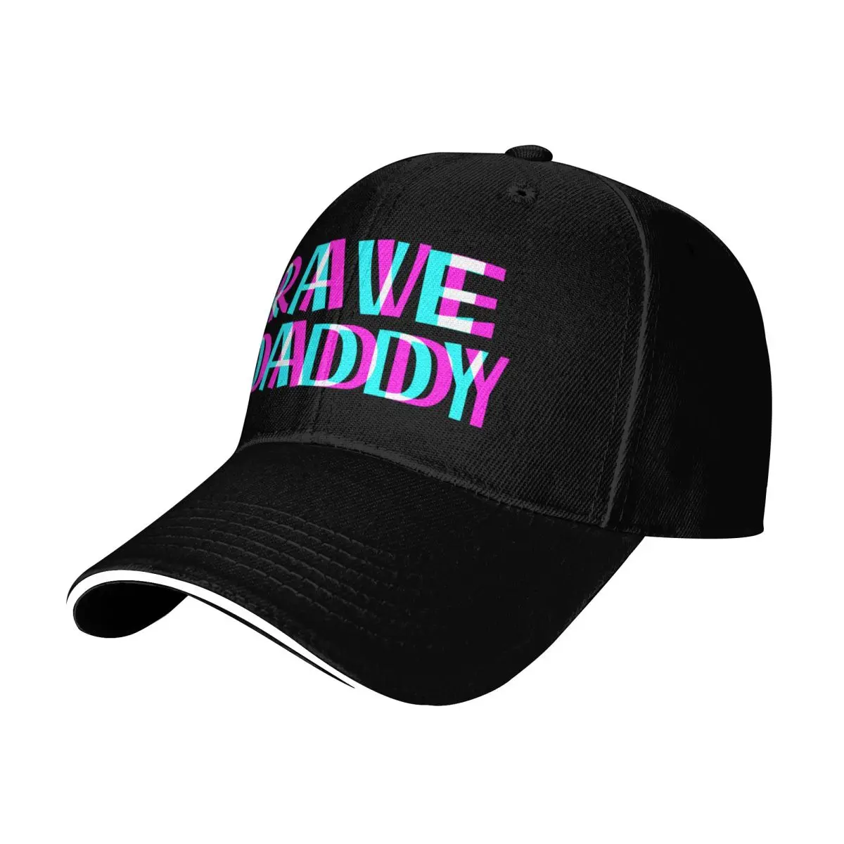 RAVE DADDY EDM Music Festival Father Baseball Cap Snapback Flat Bill Strapback Dad Hat Six Panel Structured Crown