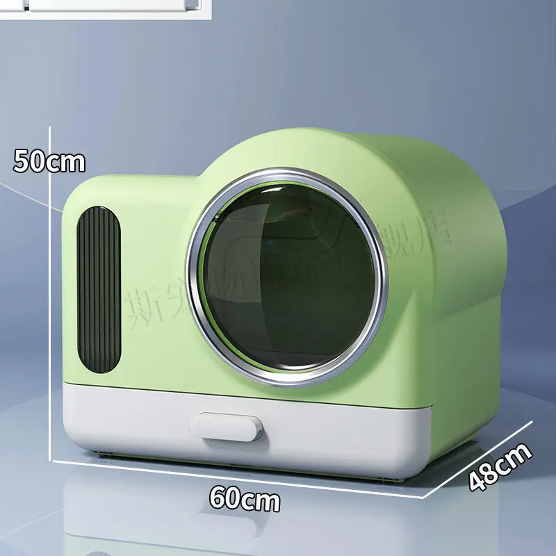 fresh air automatic deodorizing cat litter basin oversized fully enclosed toilet cat cat shit basin deodorant cat litter basin