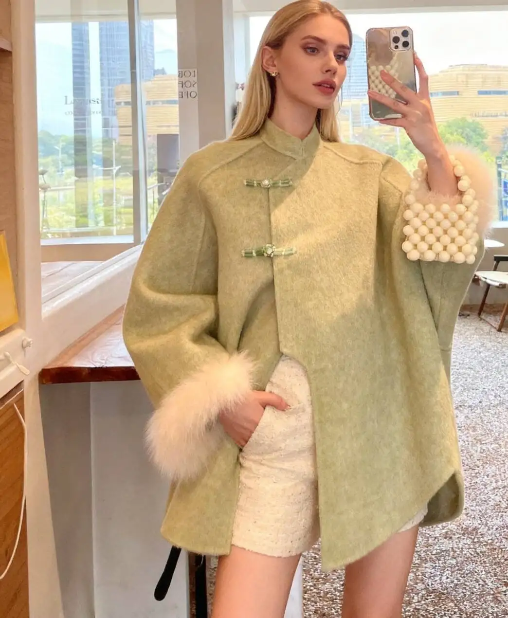 

Шерстяные пальто, женское шерстяное пальто, оранжевое зимнее пальто с регулируемой талией, современный стиль, городское консервативное пальто для отдыха, клубное вкусное пальто