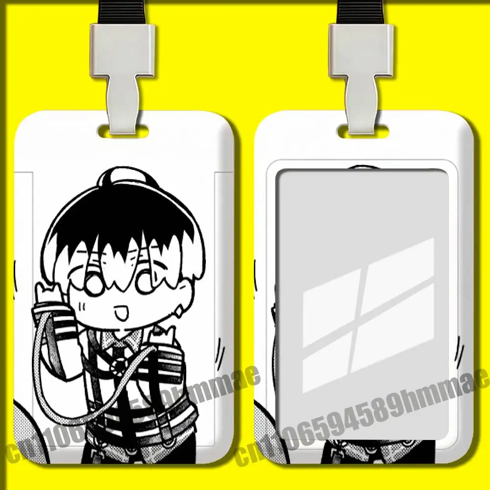 For Kayano Mikoto M-MILGRAM Employee ID Card Holder Office Badge Student Bank Work Credit Holders Hard Case Shell