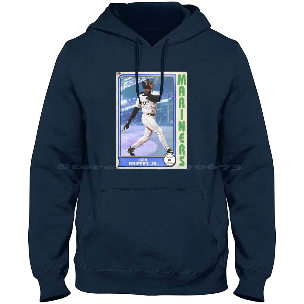 

Retro Ken Griffey Jr Baseball Card 100% Cotton Hoodie T Shirt Ken Griffey 24 Sport Ken Griffey Jr 24 Retro Cool Ken Griffey Jr