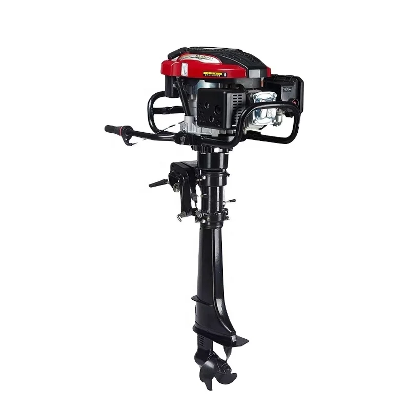 

Новый 4-тактный лодочный двигатель Hangkai 7hp с воздушным охлаждением, продажа подвесных моторов