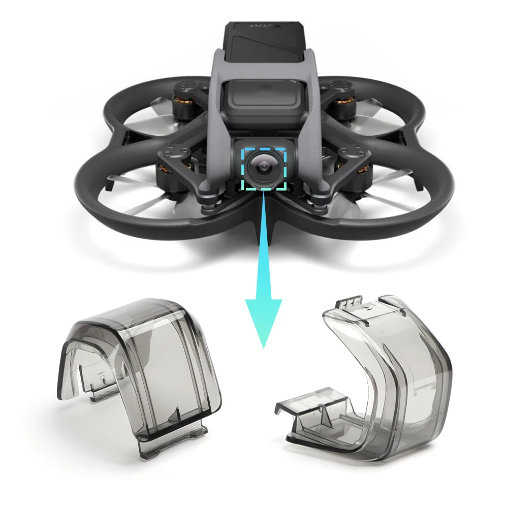 غطاء تغليف عدسة الكاميرا لـ DJI Avata 2 Gimbal معدات الحماية لـ DJI Avata 2 ملحقات الطائرة بدون طيار
