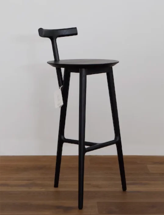 

vbCommercial Bar Stool for Hotel Outdoor Living Room Use Nordic Design Solid Ash Wood Construction Durable Commercial Furniture*