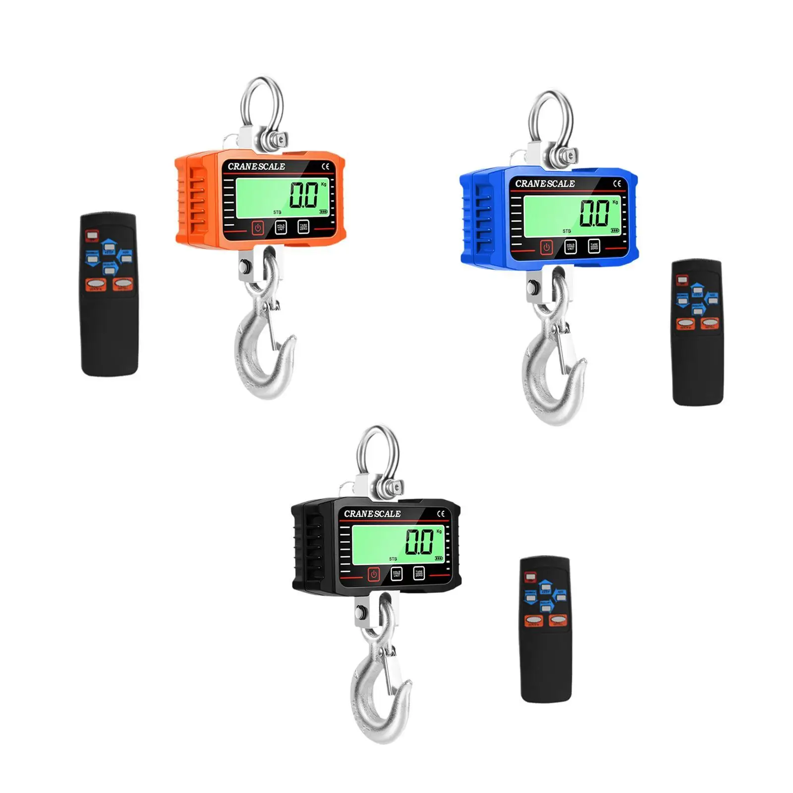 Digital Hanging Scale Gift Baggage Luggage Scale Parcels 1000kg Crane Scale