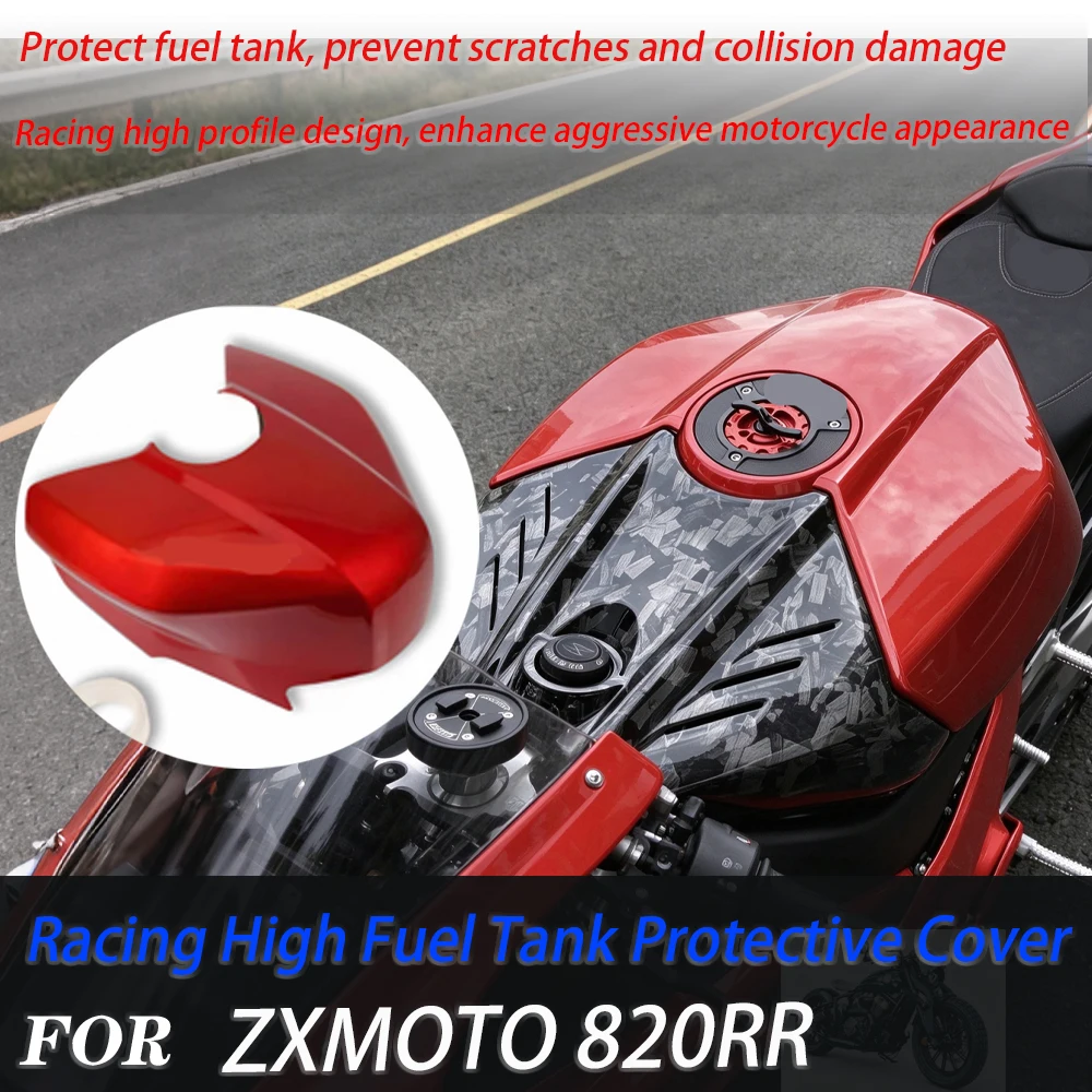 For ZXMOTO 820RR Motorcycle Racing High Fuel Tank Cover, Paste & Quick Release Mod Accessories