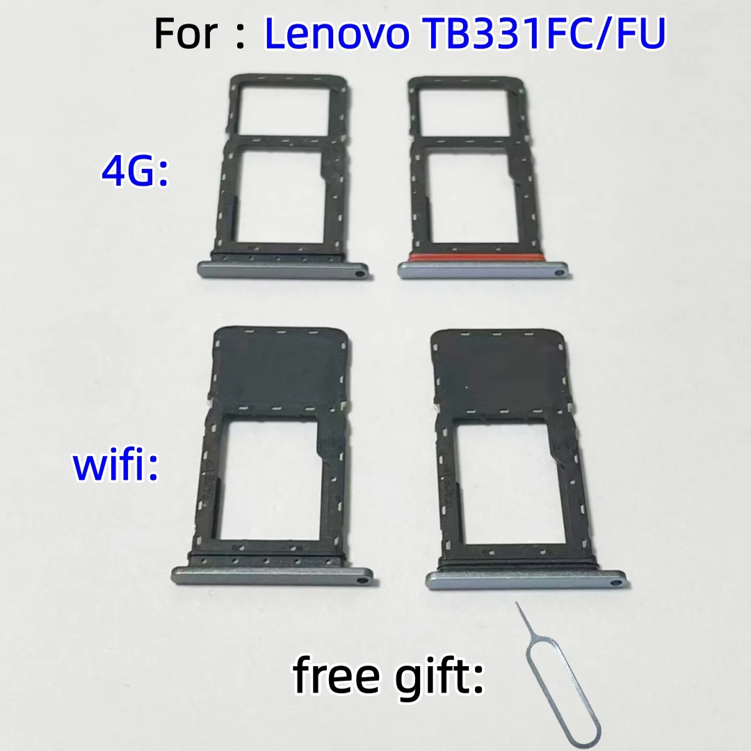 TB331FU Tablet SD card SIM Card Tray chip slot card For Lenovo TB331FC TB331FU Tablet drawer Holder chip card adapter tray