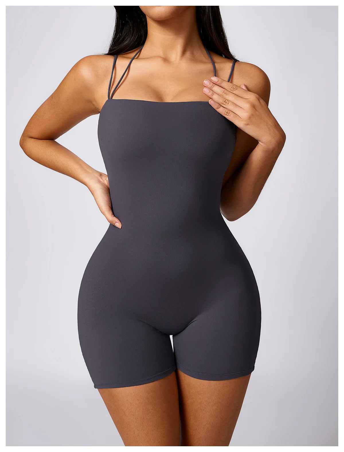 

2024 Women Yoga Bodysuits New Style Tights Woman Sports Yoga Clothing Workout Fitness Bodysuit Sportwear Women Gym Shorts