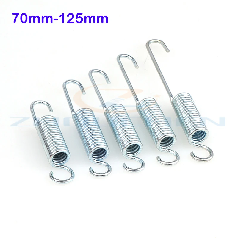 75MM/90MM/100MM/110MM/125MM Kick Stand Return Spring For CRF50 KLX 50cc 70cc 110cc 125cc TTR Lifan SSR Dirt Pit Bike Motorcycle