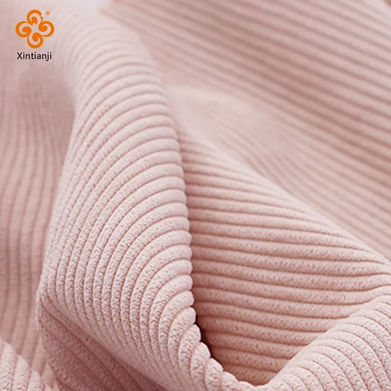 4mm Rib Winter Corduroy Fabric Solid Color for Sewing Jackets Shirts Hoodie Cloth Padded Corduroy Trousers Thick Velvet Fabrics