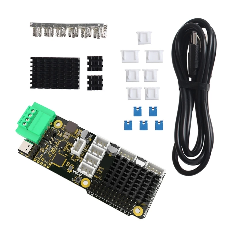 T8WC 3D Printer Part ERB V2.0 Print Board For ERCF 2.0 Enraged Burrow Onboard TMC2209 Driver With CANBUS Interfaces