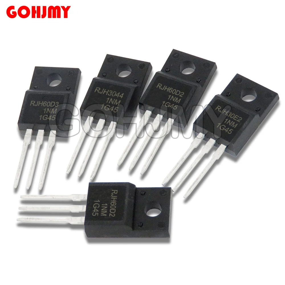 Piezas RJH30E2 RJH60D3 RJP30E2 TO-220F RJP30H1 RJP4301 RJP43F4A RJP60F3 RJP63F3 RJP63F4A RJP63K2 SF10A400H TO220F 30e301