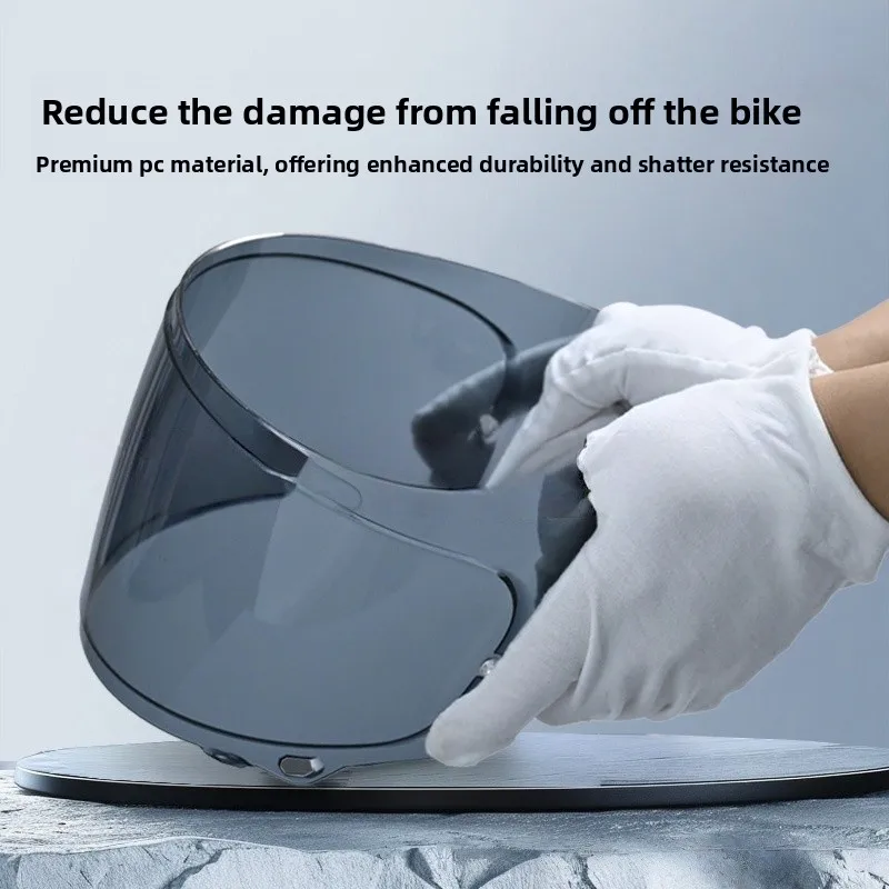 ل SHOEI الدبور ADV CNS-2 خوذة عدسة درع الزجاج الأمامي دراجة نارية خوذة الملحقات خوذة استبدال أجزاء #6