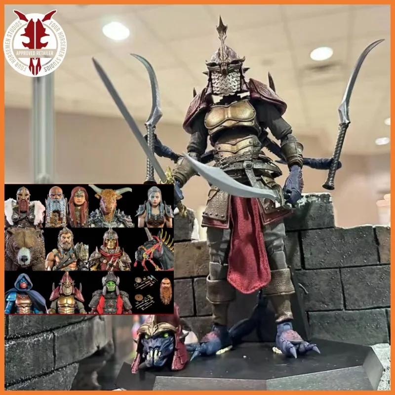 

2026 NEW IN STOCK Four Horsemen Studios Mythic Legions Undead Skeleton Warrior Action Figure With Replaceable Accessories Toy