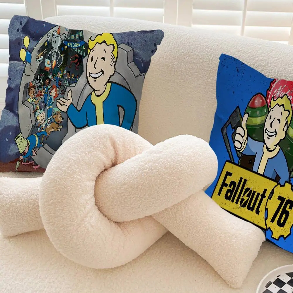 

Games V-Vault T-Tec Pillow Gift Home Office Decoration Pillow Bedroom Sofa Car Cushion CoverPillow Case