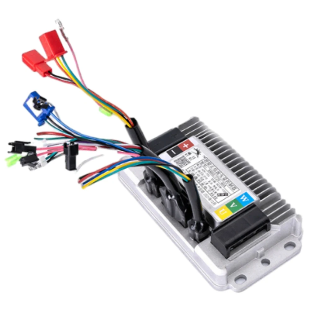 48V/60V/72V/96V Electric Vehicle Controller 500W/1000W/1200W/1500W Three-mode Sine Wave Brushless Motor Intelligent Controller