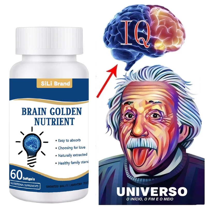 Brain Booster nonotropic supplement for enhancing focus, clarity, memory and mood, and supporting brain concentration and haze.