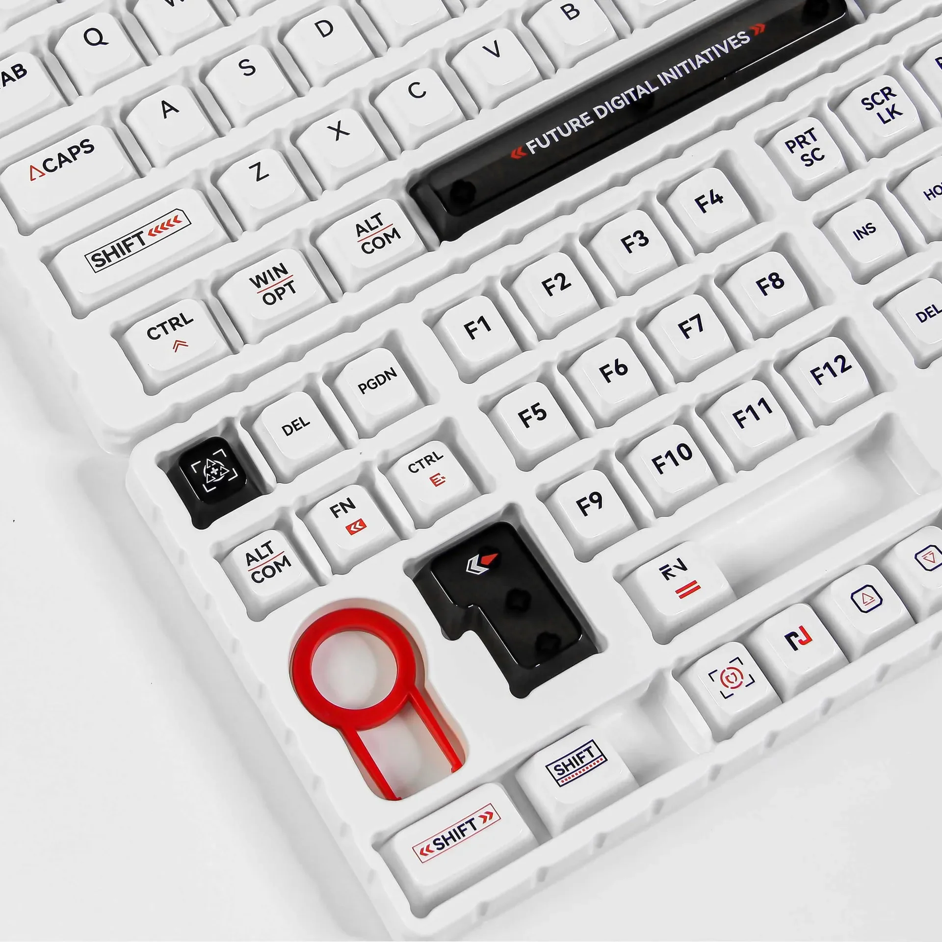 

116keys Minimalist Black & White Key Caps MDA Profile Key Cap for MX Mechanical Keyboard KeyCap Keyboards Accessories