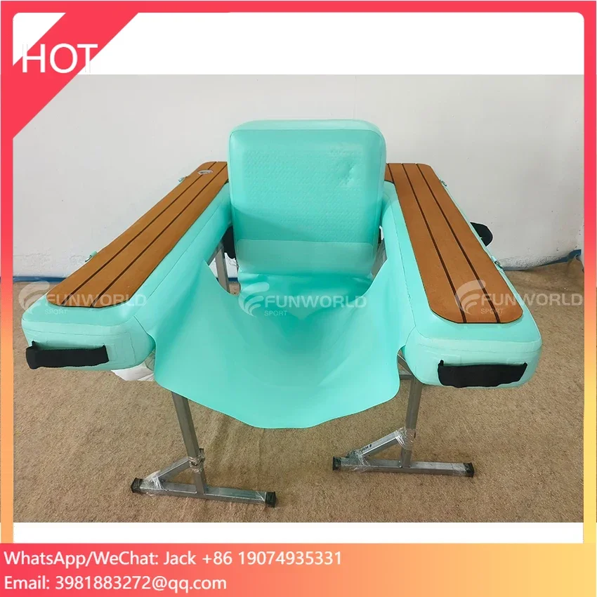 

Summer Drop Stitch Floating Pool Chairs Inflatable Adult Pool Lounger Float Inflatable Ride-ons