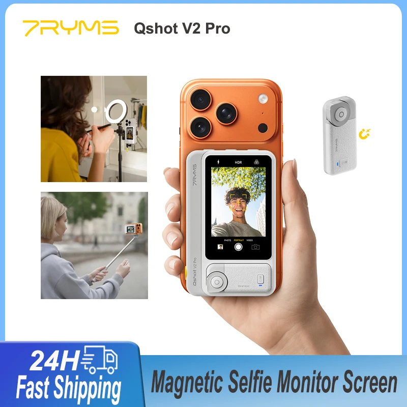 Ecran-de-controle-magnetique-sans-fil-filaire-7ryms-qshot-v2pro-pour-iphone-affichage-hd-camera-arriere-streaming-en-direct-et-enregistrement
