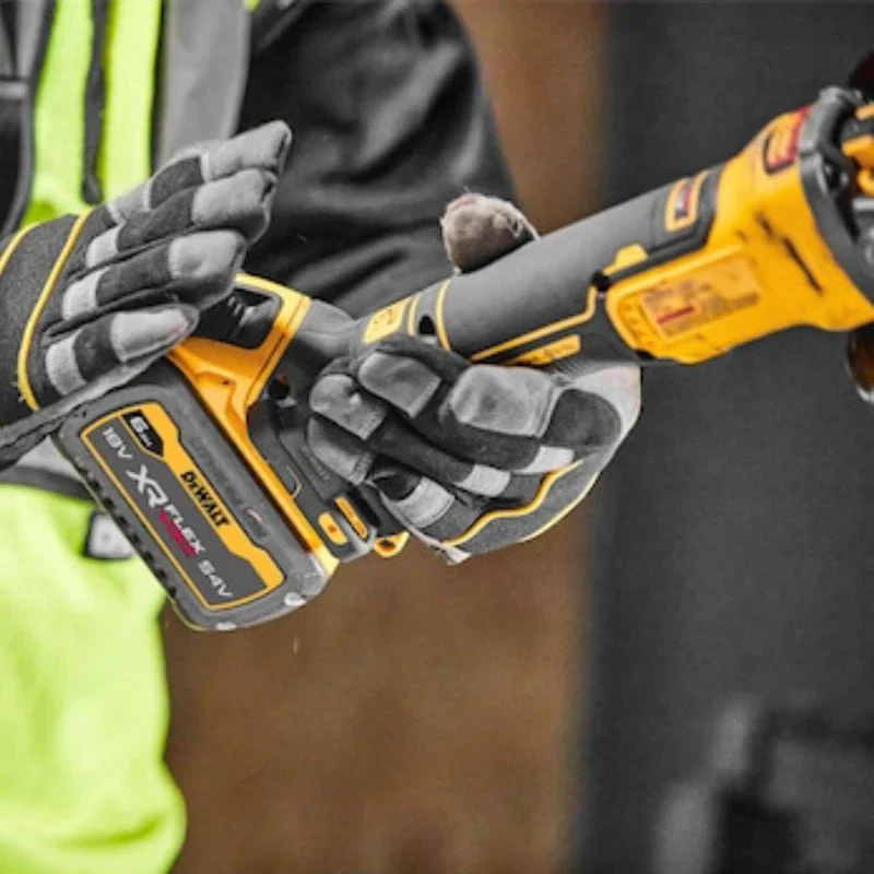 DEWALT DCG409 Kit 125MM(4.5-5in) Brushless Cordless Grinder FLEXVOLT 20V Lithium Power Tools With Battery Charger
